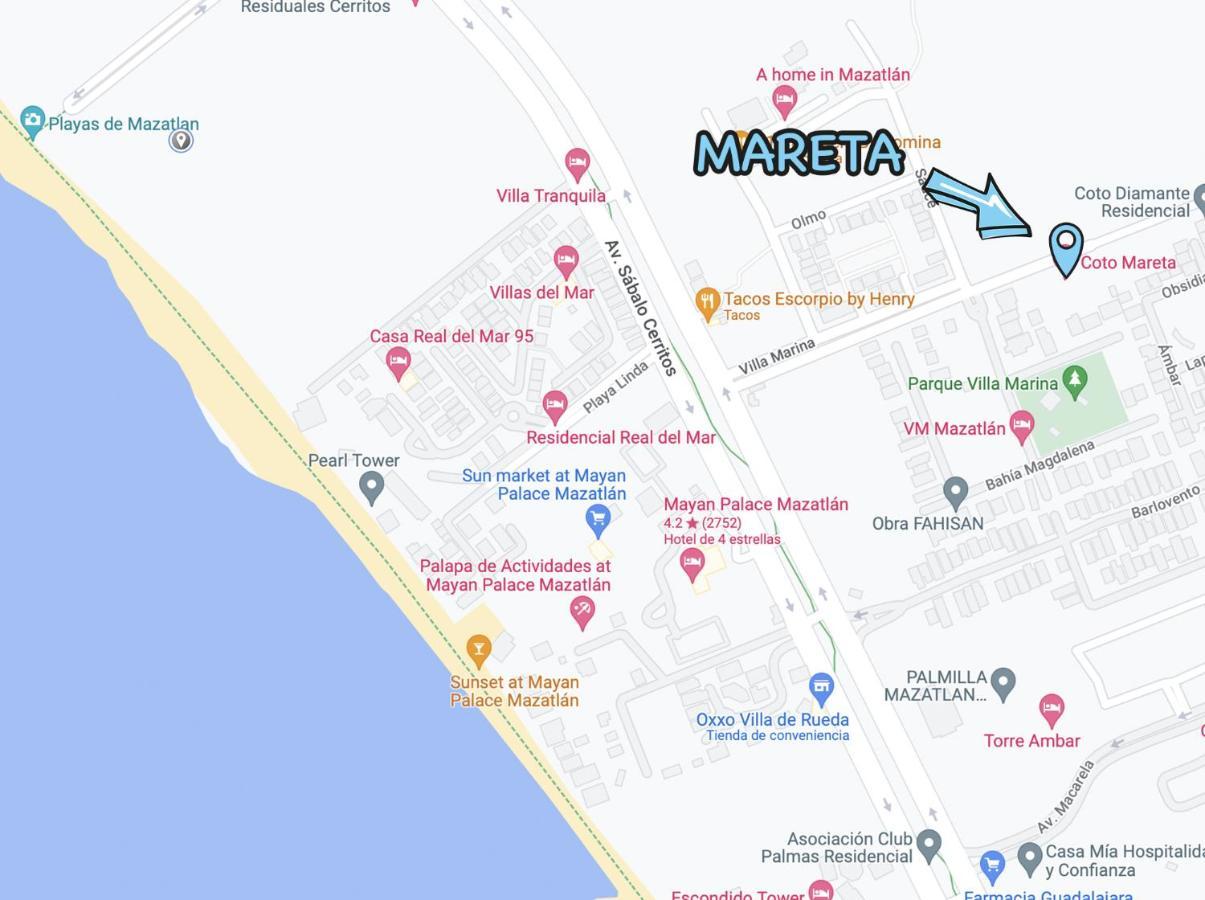 Mareta 201 Hermoso Cerca De La Playa Mazatlán Εξωτερικό φωτογραφία